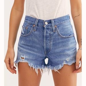 Levi’s 501 High-Rise Denim Shorts